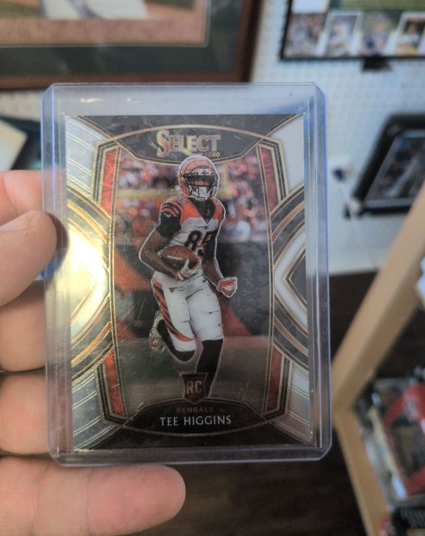2020 Panini Select Tee Higgins Rookie Card — front