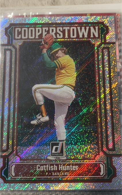 2023 Donruss Cooperstown #CT5 Catfish Hunter — front