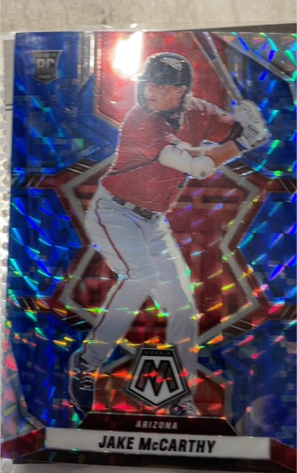 2022 Panini Mosaic #203 Jake McCarthy — front