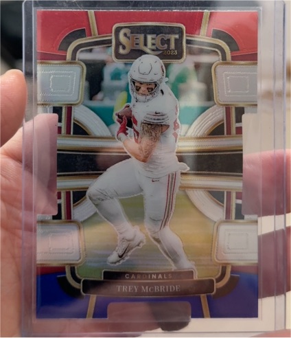 2023 Panini Select Concourse #1 Trey McBride — front
