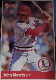 1988 Donruss #480 John Morris — front