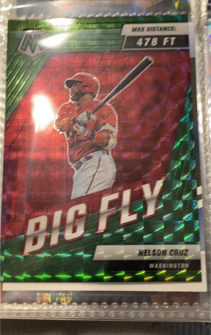 2022 Panini Mosaic #BF-9 Nelson Cruz — front