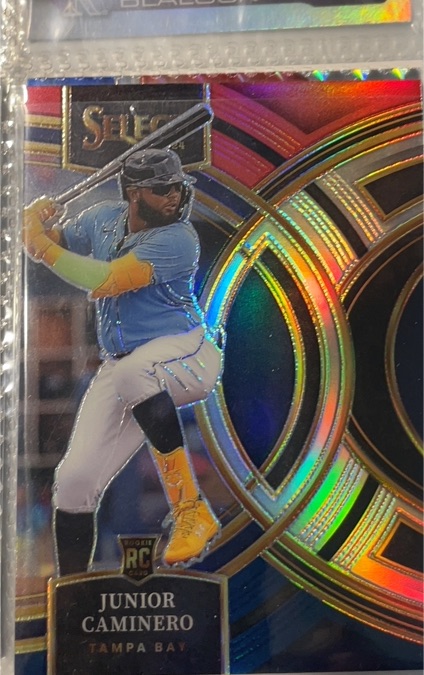2024 Panini Select Premier Level #63 Junior Caminero — front