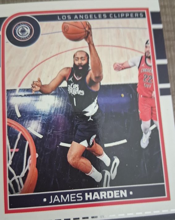 2024-25 Panini NBA Hoops #202 James Harden — front