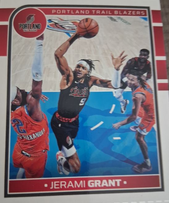 2024-25 Panini NBA Hoops #136 Jerami Grant — front