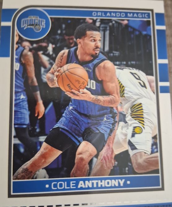2024-25 Panini Hoops #178 Cole Anthony — front