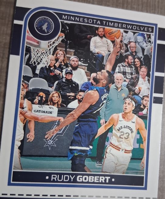 2024-25 Panini NBA Hoops #156 Rudy Gobert — front