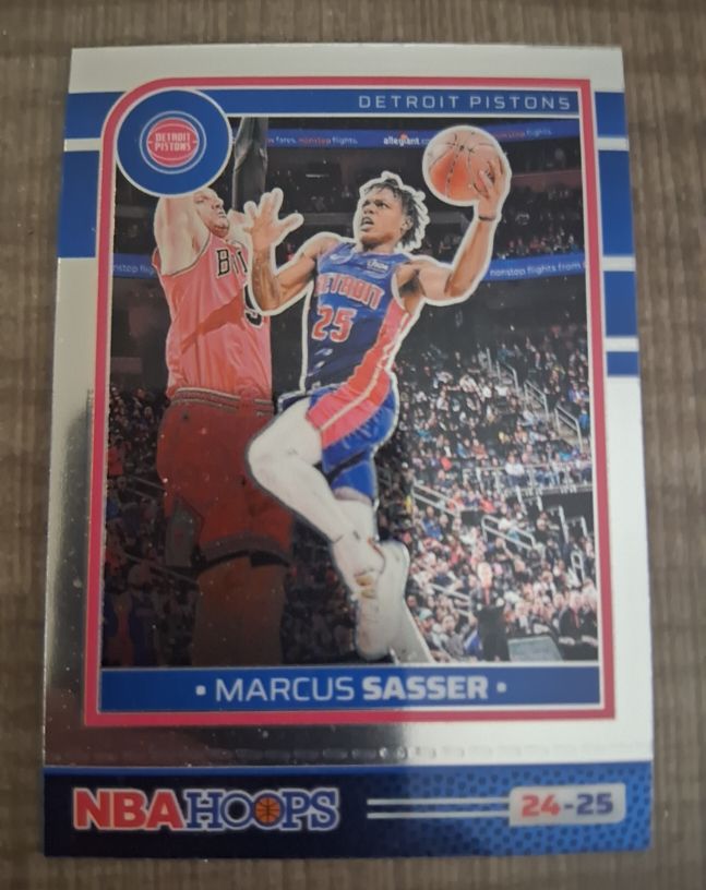 2024-25 Panini NBA Hoops #125 Marcus Sasser — front