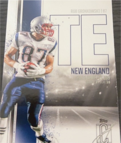 2024 Topps Signature Class #34 Rob Gronkowski — front