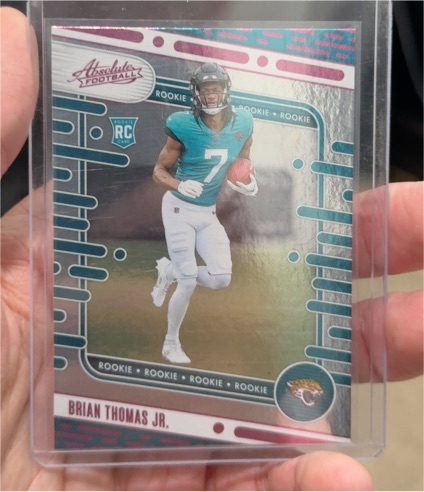 2024 Panini Absolute #123 Brian Thomas Jr. — front