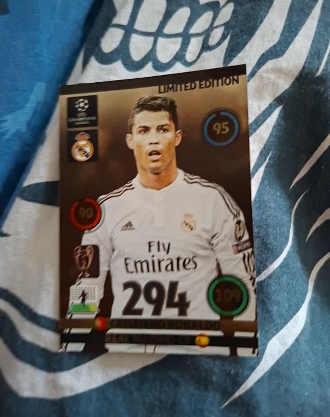 2014 Panini Adrenalyn XL Champions League #294 Cristiano Ronaldo — front