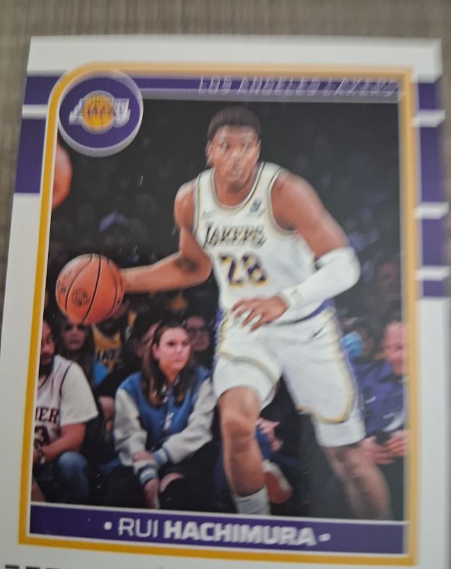 2024-25 Panini NBA Hoops #117 Rui Hachimura — front