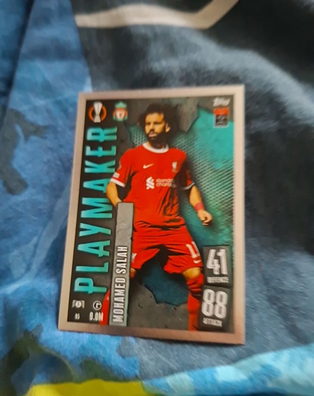 2023-24 Topps Match Attax UEFA Club Competitions #95 Mohamed Salah — front