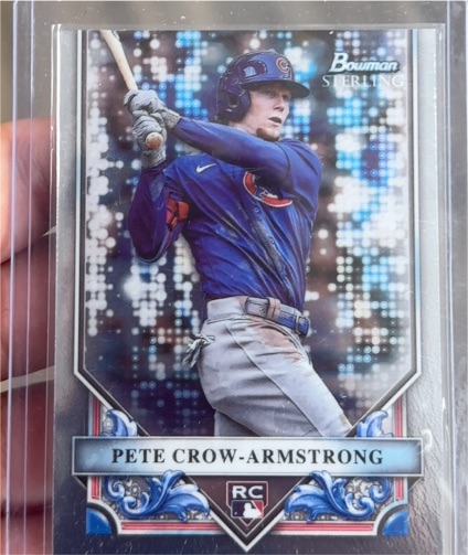 2024 Bowman Sterling #BSR-27 Pete Crow-Armstrong — front