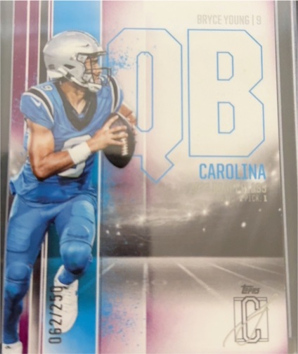 2024 Topps Signature Class #7 Bryce Young — front
