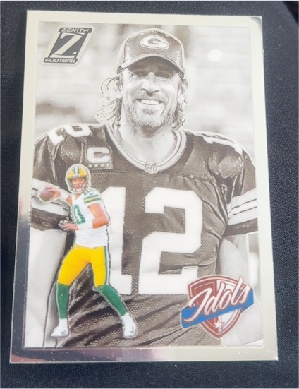 2024 Panini Zenith #13 Aaron Rodgers, Jordan Love — front