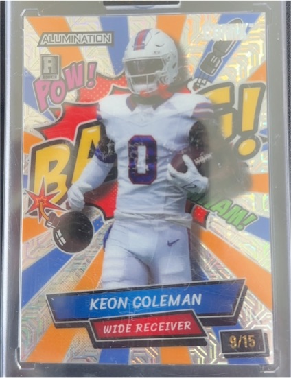 2023 Wild Card Alumination Comix #unknown Keon Coleman — front