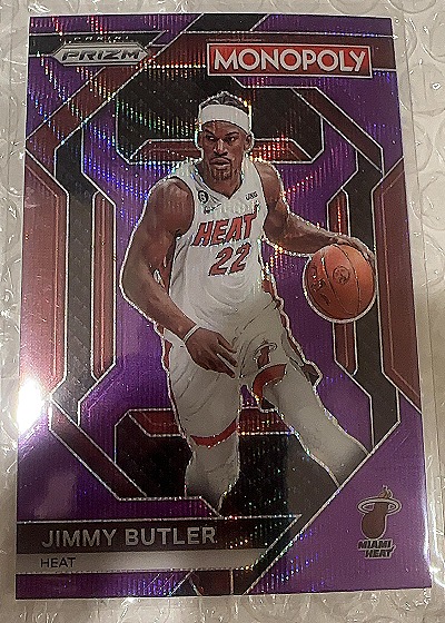 2023-24 Panini Prizm Monopoly #PS22 Jimmy Butler — back