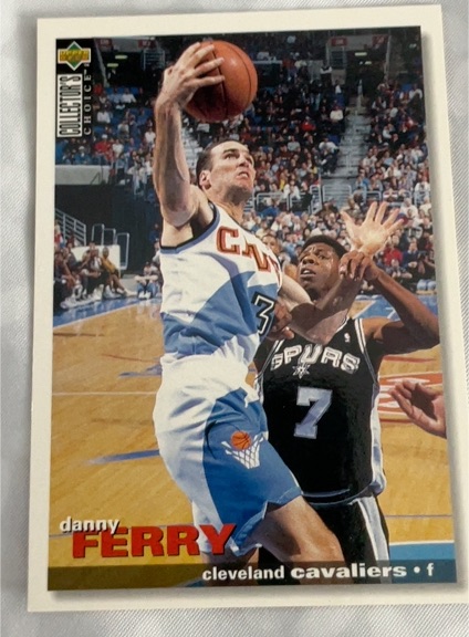 1995-96 Upper Deck Collector's Choice #144 Danny Ferry — front