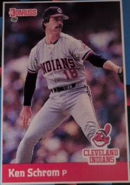 1988 Donruss #501 Ken Schrom — front