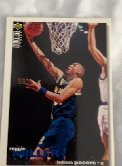 1995-96 Upper Deck Collector's Choice #157 Reggie Miller — front