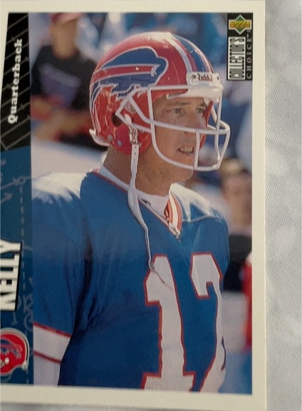 1996 Upper Deck #290 Jim Kelly — front