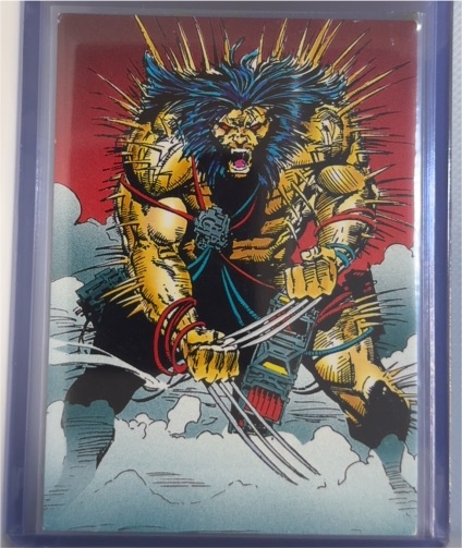 1992 Comic Images Wolverine From Then 'Til Now II #18 Adamantium — front