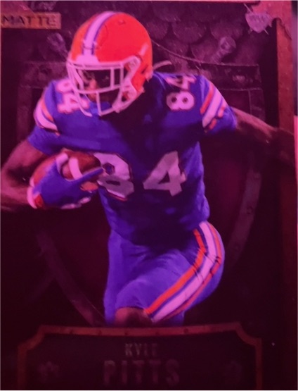 2021 Wild Card Matte #MWW-11 Kyle Pitts — front