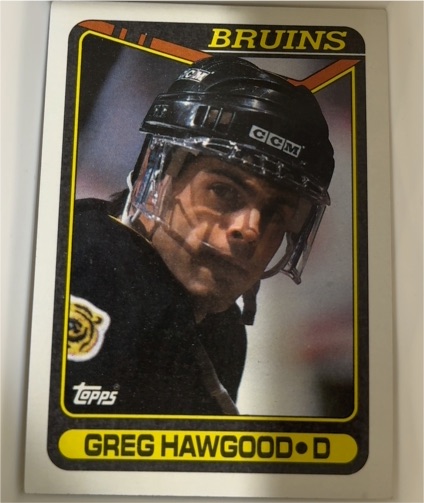 1990-91 Topps #236 Greg Hawgood — front