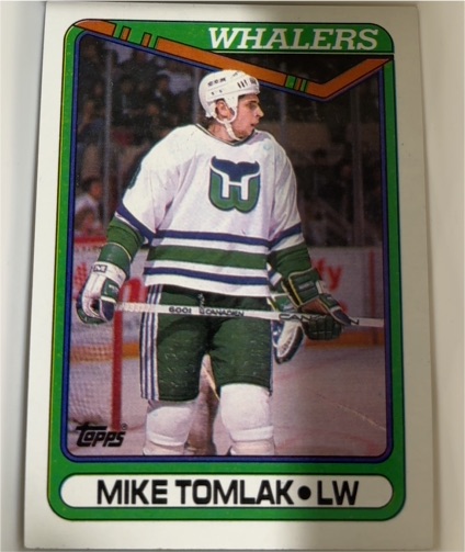 1990-91 Topps #95 Mike Tomlak — front