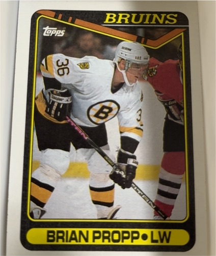 1990 Topps #8 Brian Propp — front