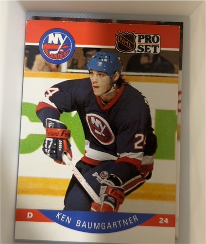 1990-91 Pro Set #178 Ken Baumgartner — front