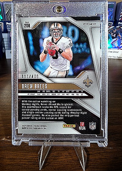 2024 Panini Prizm #209 Drew Brees — front