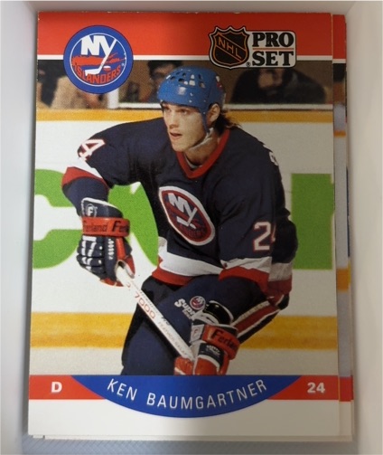 1990-91 Pro Set #178 Ken Baumgartner — front