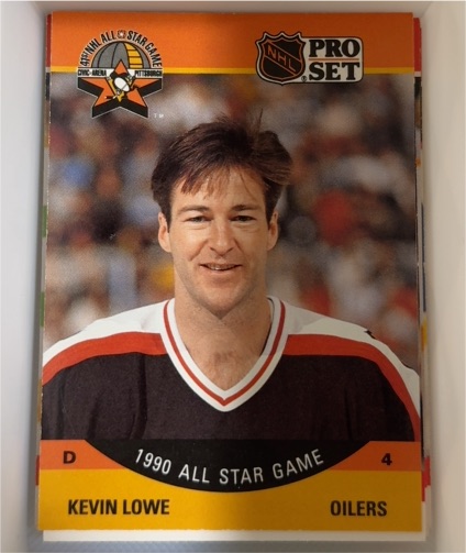 1990-91 Pro Set #339 Kevin Lowe — front