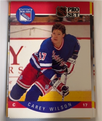 1990-91 Pro Set #210 Carey Wilson — front