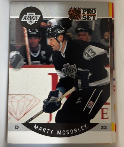 1990-91 Pro Set #124 Marty McSorley — front