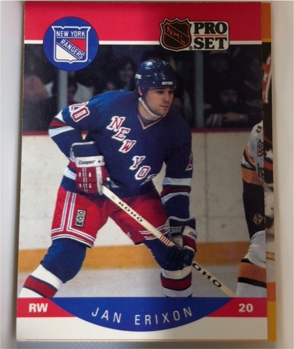 1990-91 Pro Set #195 Jan Erixon — front