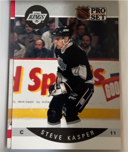 1990 Pro Set #120 Steve Kasper — front