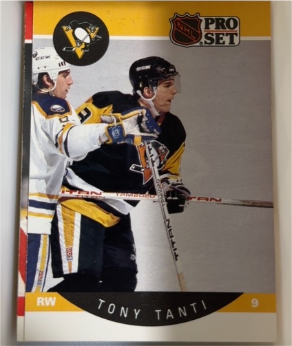 1990-91 Pro Set #241 Tony Tanti — front