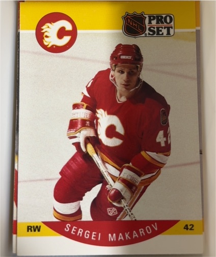 1990 Pro Set #38 Sergei Makarov — front