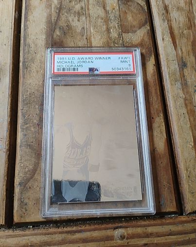 1991 Upper Deck Award Winner Holograms #AW1 Michael Jordan — front