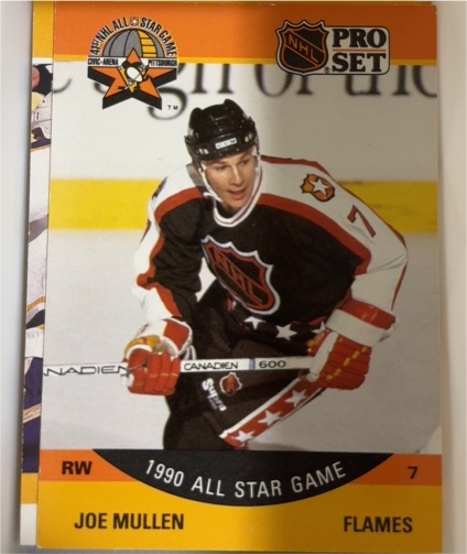 1990-91 Pro Set #343 Joe Mullen — front