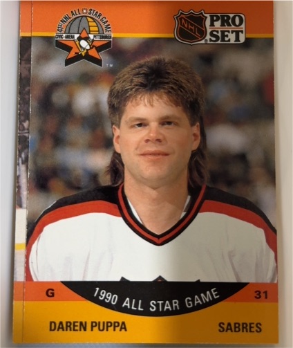 1990 Pro Set #365 Daren Puppa — front