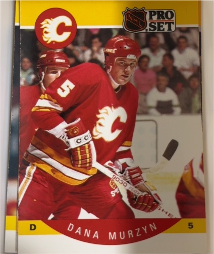 1990 Pro Set #41 Dana Murzyn — front
