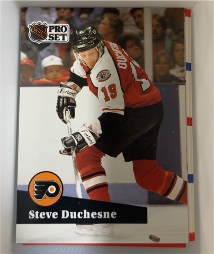 1991-92 Pro Set #448 Steve Duchesne — front