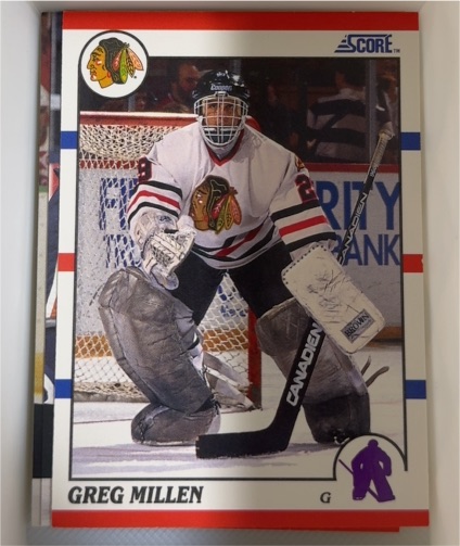 1990-91 Score #42 Greg Millen — front