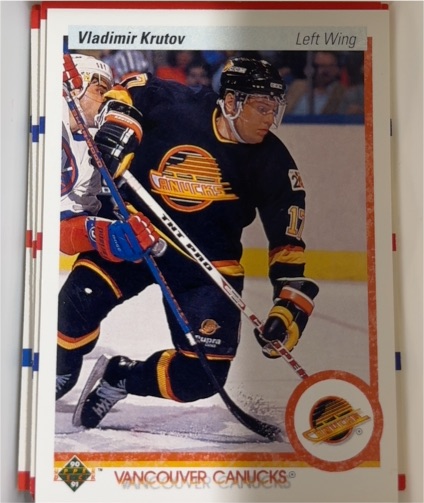 1990-91 Upper Deck #77 Vladimir Krutov — front