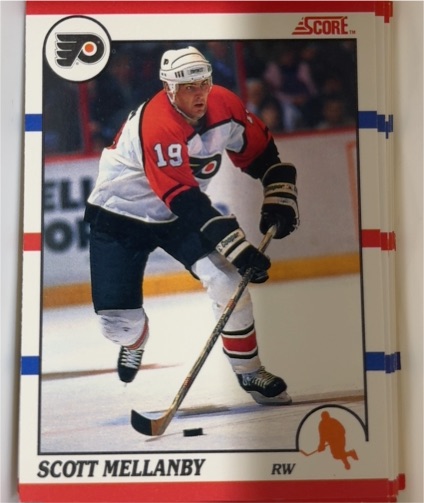 1990-91 Score #242 Scott Mellanby — front