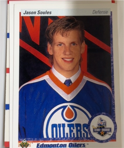 1990-91 Upper Deck #75 Jason Soules — front